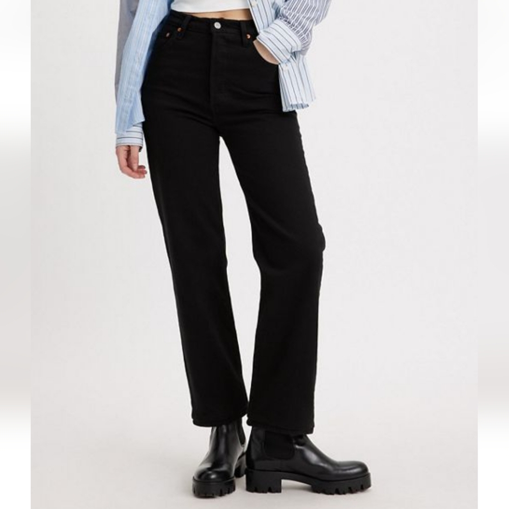 Levi's Corduroy Ribcage Straight Ankle Women's Jeans